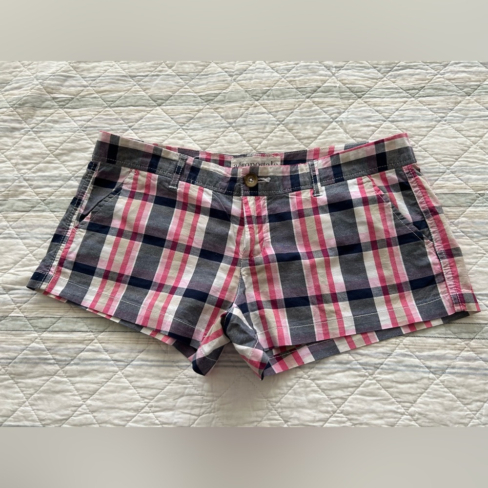 EUC Aeropostale Plaid Women's Shorts